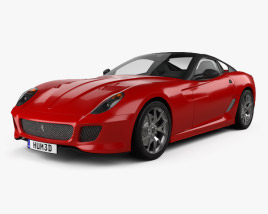 Ferrari 599 GTO 2011 3D模型
