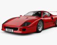 Ferrari F40 1987 3D модель