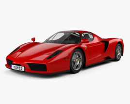 Ferrari Enzo 2002 3Dモデル