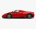 Ferrari Enzo 2002 Modello 3D vista laterale
