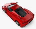 Ferrari Enzo 2002 3D-Modell Draufsicht