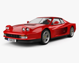 Ferrari Testarossa 1986 Modèle 3D