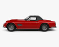 Ferrari 250 GT California Spider 1958 3D模型 侧视图