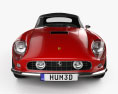 Ferrari 250 GT California Spider 1958 3D模型 正面图