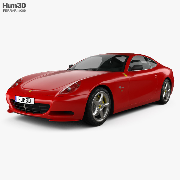 Ferrari 612 Scaglietti 2006 3Dモデル
