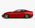Ferrari 612 Scaglietti 2006 3D-Modell Seitenansicht