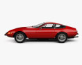 Ferrari 365 Daytona GTB/4 1968-1973 3D-Modell Seitenansicht
