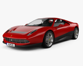 3D model of Ferrari SP12 EC 2012