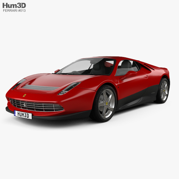 Ferrari SP12 EC 2012 3D model