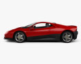 Ferrari SP12 EC 2012 3D-Modell Seitenansicht