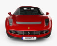 Ferrari SP12 EC 2012 Modello 3D vista frontale