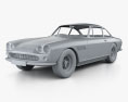 Ferrari 330 GT 1965 3Dモデル clay render