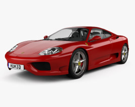 3D model of Ferrari 360 Modena 2005