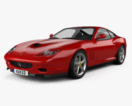 3D model of Ferrari 575M Maranello 2002-2006