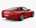 Ferrari 575M Maranello 2002-2006 3D模型 后视图