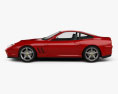 Ferrari 575M Maranello 2002-2006 3D-Modell Seitenansicht