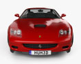 Ferrari 575M Maranello 2002-2006 Modelo 3D vista frontal