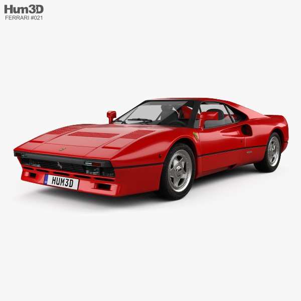 Ferrari 288 GTO 1984 Modèle 3D