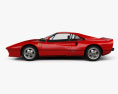 Ferrari 288 GTO 1984 3D模型 侧视图