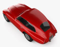 Ferrari 166 Inter Berlinetta 1950 3D-Modell Draufsicht