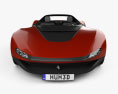 Ferrari Pininfarina Sergio 2013 3D-Modell Vorderansicht