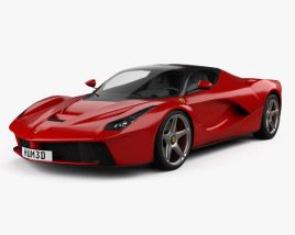 3D model of Ferrari F70 LaFerrari 2014