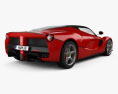 Ferrari F70 LaFerrari 2014 3D 모델  back view