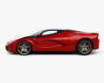 Ferrari F70 LaFerrari 2014 3D模型 侧视图