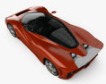 Ferrari P4/5 Pininfarina 2006 3D模型 顶视图