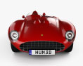 Ferrari 857 Sport Scaglietti Spider 1955 Modello 3D vista frontale