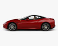 Ferrari California T 2014 3D-Modell Seitenansicht