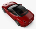 Ferrari California T 2014 3D-Modell Draufsicht