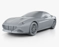 Ferrari California T 2014 3D-Modell clay render