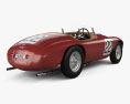Ferrari 166MM Le Mans 1949 3Dモデル 後ろ姿