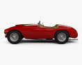 Ferrari 166 MM Barchetta 1948 3D-Modell Seitenansicht