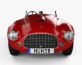 Ferrari 166 MM Barchetta 1948 Modelo 3D vista frontal