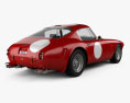 Ferrari 250 GT SWB Berlinetta Competizione 1960 Modelo 3D vista trasera