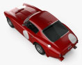 Ferrari 250 GT SWB Berlinetta Competizione 1960 3D模型 顶视图