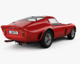 Ferrari 250 GTO (Series I) 1962 3D模型 后视图