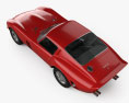 Ferrari 250 GTO (Series I) 1962 3D-Modell Draufsicht