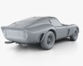 Ferrari 250 GTO (Series I) 인테리어 가 있는 1962 3D 모델 