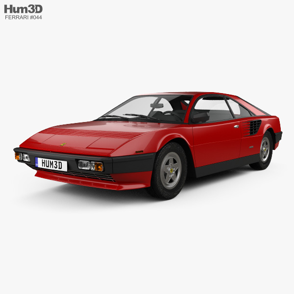 Ferrari Mondial 8 1980 Modèle 3D