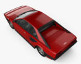 Ferrari Mondial 8 1980 3D模型 顶视图