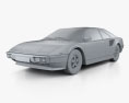 Ferrari Mondial 8 1980 3D 모델  clay render