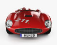 Ferrari 625 TRC 1957 Modelo 3D vista frontal