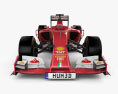 Ferrari F14 T 2014 3D 모델  front view