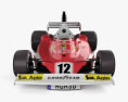 Ferrari 312 T 1975 3Dモデル front view