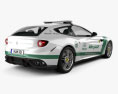 Ferrari FF Policía Dubai 2013 Modelo 3D vista trasera