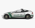 Ferrari FF Police Dubai 2013 Modèle 3d vue de côté