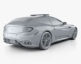 Ferrari FF Полиция Dubai 2013 3D модель